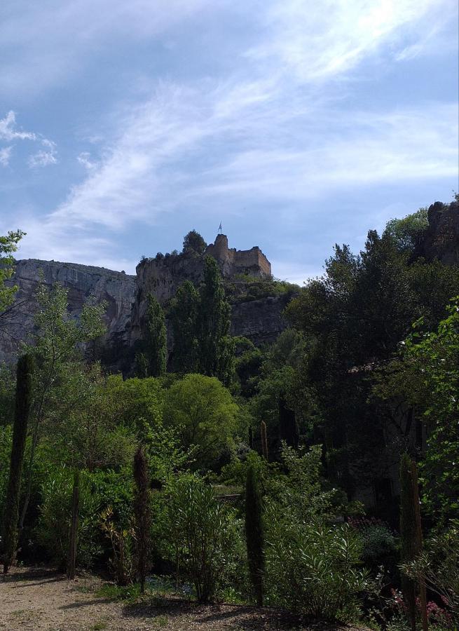 Maison Au Coeur De Fontaine De Vaucluse, Nichee Sur Le Rocher Et Surplombant La Sorgue Экстерьер фото